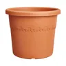 ELHO Algarve okrągła doniczka 35 cm ceglasty