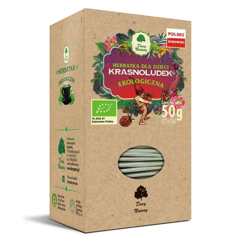 Herbatka Dla Dzieci Krasnoludek BIO (25 x 2 g) Dary Natury