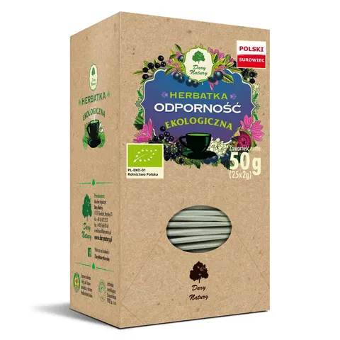 Herbatka Odporność BIO (25 x 2 g) Dary Natury