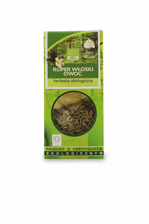Herbatka z Owocu Kopru Włoskiego BIO 50 g Dary Natury