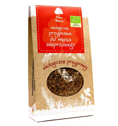 Przyprawa do Mięsa Wieprzowego BIO 40 g Dary Natury