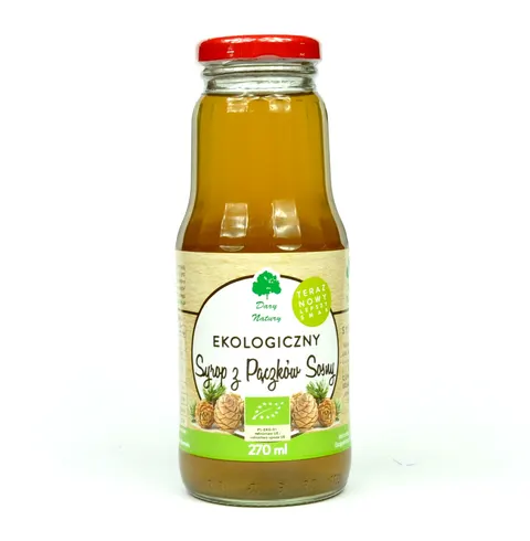Syrop z Pączków Sosny BIO 270 ml Dary Natury