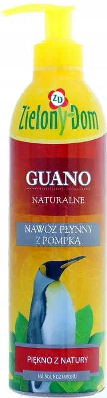 ZIELONY DOM Nawóz 300ml naturalny GUANO z pompką 300 ml