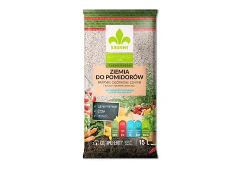 Ziemia do pomidorów, papryki i warzyw 15l Kronen