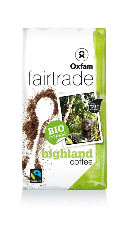 KAWA MIELONA ARABICA/ROBUSTA WYSOKOGÓRSKA FAIR TRADE BIO 250 g - OXFAM