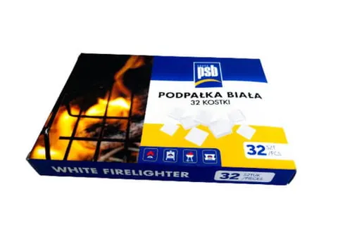 PSB Podpałka biała 32 kostki