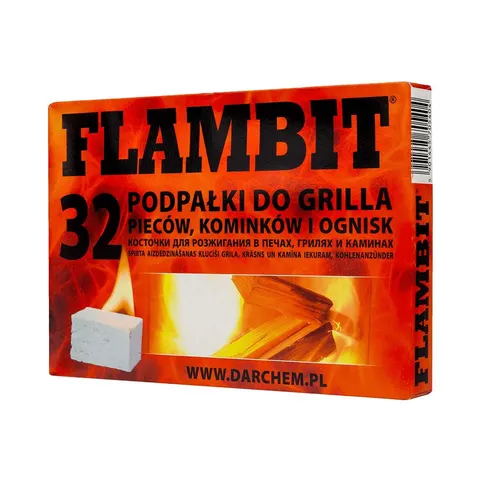 PGD PODPAŁKA W KOSTCE 32 SZT. BIAŁA FLAMBIT
