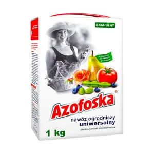 Azofoska nawóz w granulacie 1kg karton