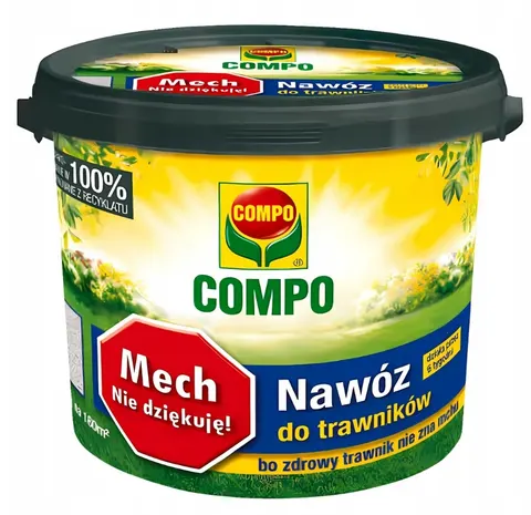 COMPO Nawóz do trawy „Mech, nie dziękuję!” 4 kg