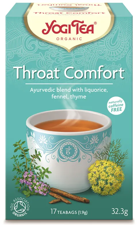 Herbatka na Gardło BIO (17 x 1,9 g) Yogi Tea