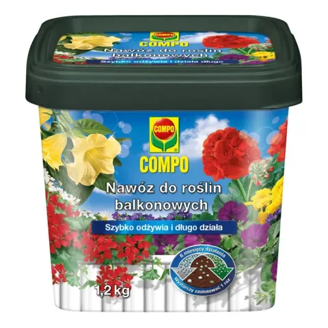 COMPO Nawóz długo działający do roślin balkonowych 1,2kg