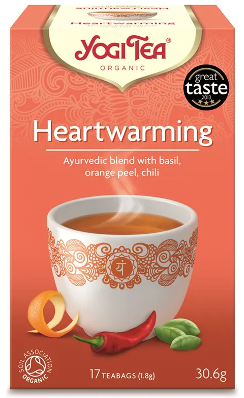 Herbatka Rozgrzewająca BIO (17 x 1,8 g) Herbata Yogi Tea