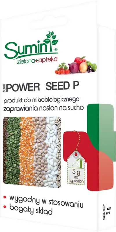 Power Seed P - zaprawa nasienna na sucho 5 g - Sumin