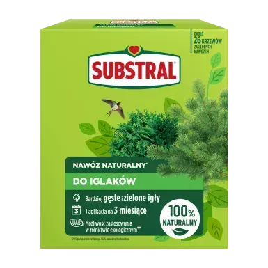 SUBSTRAL Naturalny nawóz do iglaków 1,2kg