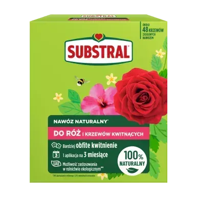 SUBSTRAL Naturalny nawóz do róż 1,2kg