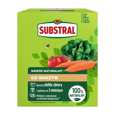 SUBSTRAL Naturalny nawóz do warzyw 1,2kg