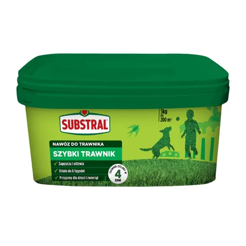 SUBSTRAL Nawóz do trawy szybki trawnik 5kg