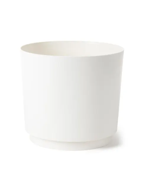 Lamela Osłonka na doniczkę Aura 22,5 cm kremowa