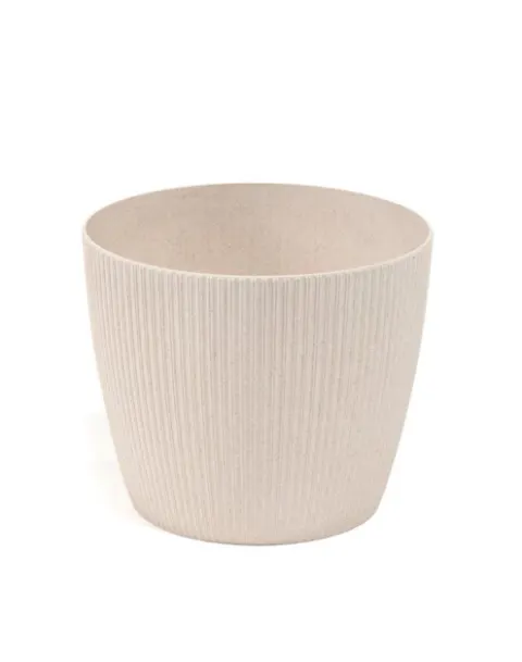 Lamela Osłonka na doniczkę Magnolia Jumper 11 cm biała