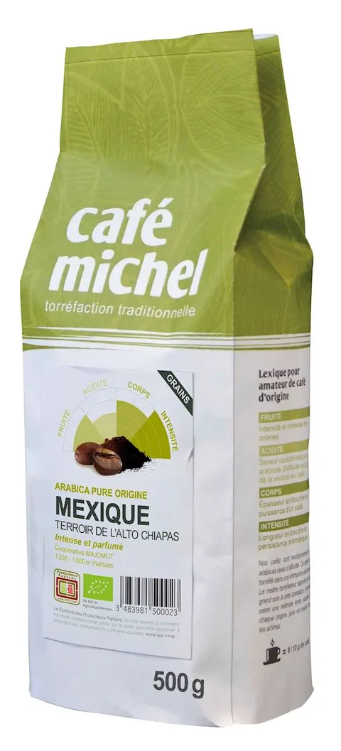 Kawa Ziarnista Meksyk BIO 500 g Terra Etica (Cafe Michel)