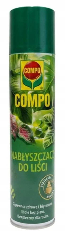 Compo Nabłyszczacz do liści do roślin domowych 300 ml