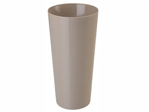 Osłonka na doniczkę Tuba Vulcano 15 cm cafe latte