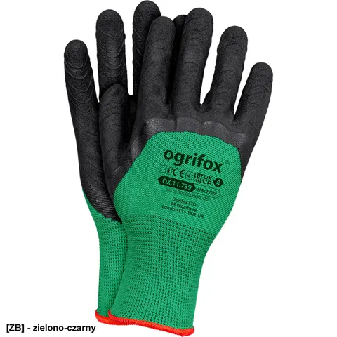 Ogrifox Rękawice ochronne OX-Halfom r. 7