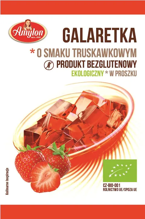 Galaretka Truskawkowa BIO 40 g Amylon