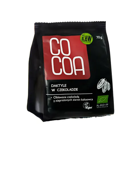 Daktyle w Surowej Czekoladzie BIO 70 g Cocoa
