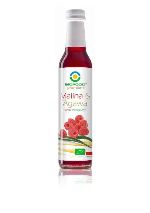 Syrop Malinowy z Agawą BIO 250 ml Bio Food