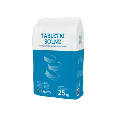 Ciech Tabletki solne do systemów uzdatniania wody 25 kg