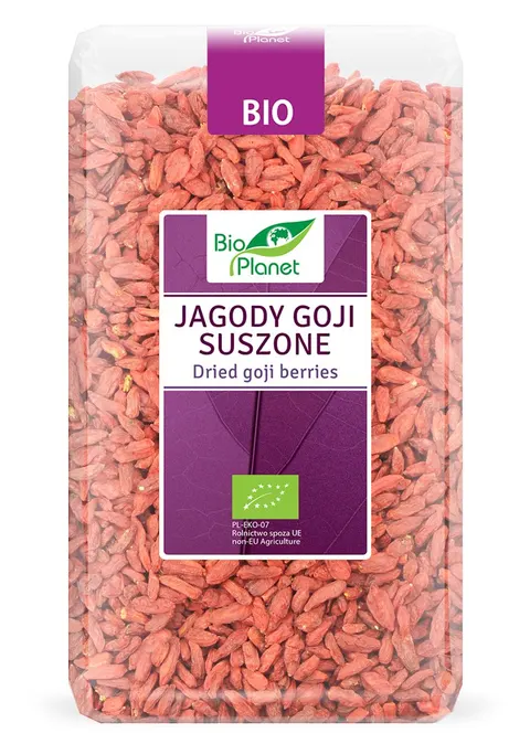 Jagody Goji Suszone BIO 1 kg Bio Planet