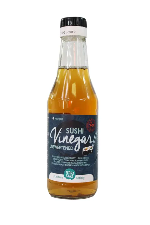 Ocet Ryżowy do Sushi Niesłodzony BIO 250 ml Terrasana