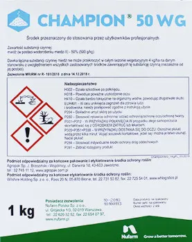 NUFARM Champion 50 WG 1 kg