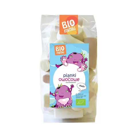 Pianki Owocowe Bezglutenowe BIO 100 g Biominki