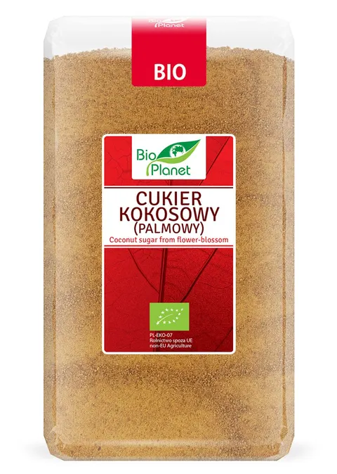 Cukier Kokosowy (Palmowy) BIO 1 kg Bio Planet