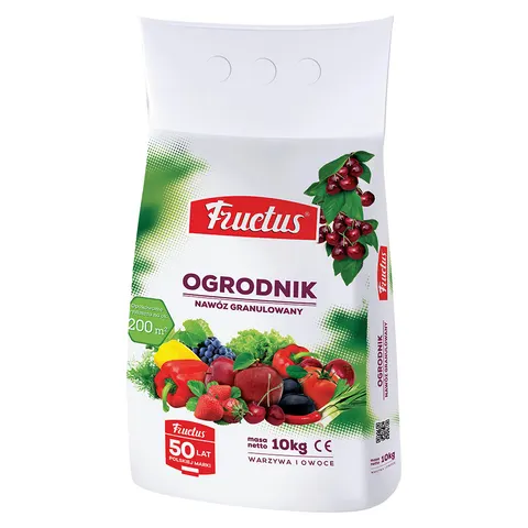 Fructus Ogrodnik uniwersalny nawóz granulowany 10 kg
