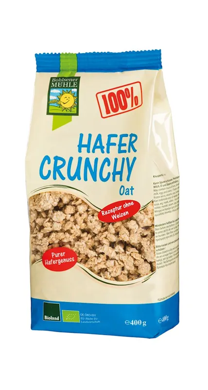 Crunchy Owsiane BIO 400 g Bohlsener Muehle