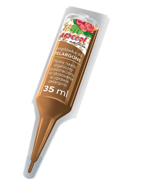 Kroplówka do Pelargonii - 100% Organiczny Nawóz Agrecol 35ml
