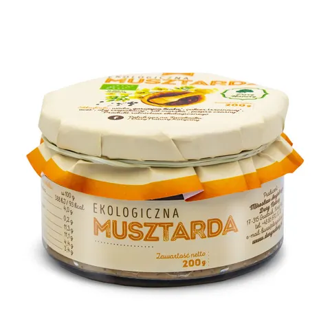Musztarda BIO 200 g Dary Natury