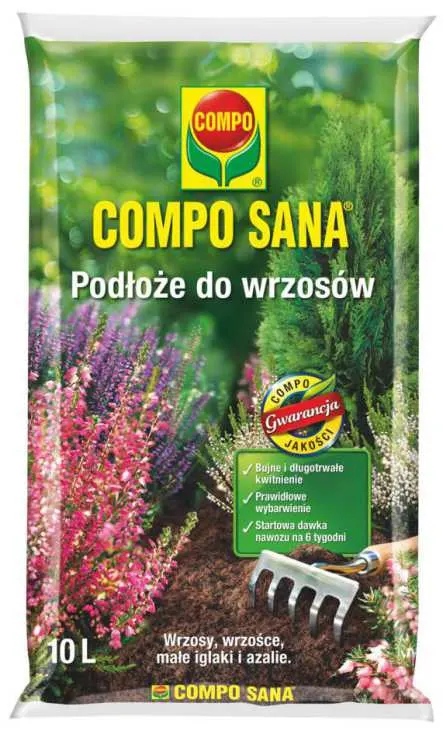 Podłoże DO WRZOSÓW Compo Sana 10l