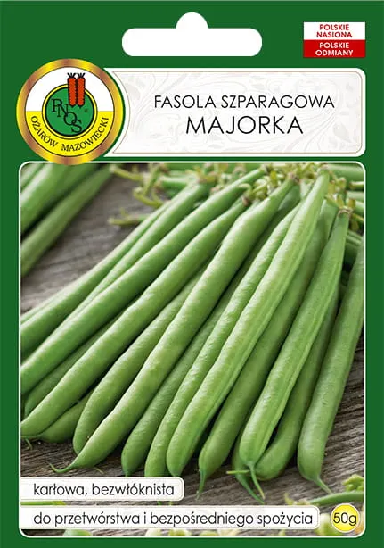 Fasola szparag. zielona karłowa MAJORKA 50g