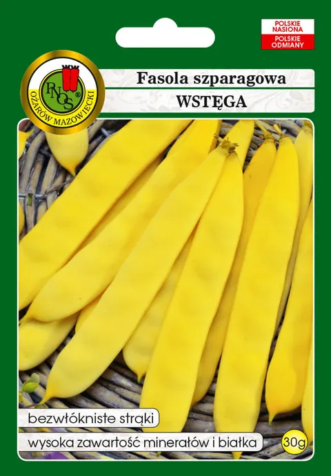 Fasola szparagowa żółta karłowa Wstęga 30g