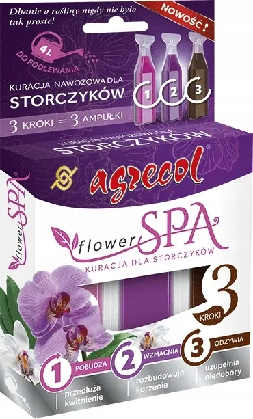 FlowerSPA Kuracja DLA STORCZYKÓW Agrecol 3x30ml