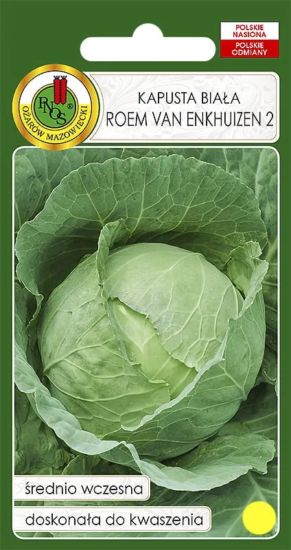 Kapusta głowiasta biała ROEM VAN ENKHUIZEN 2 50g