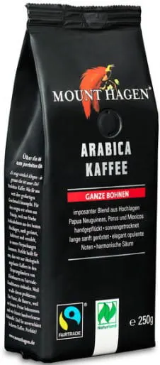 Kawa Ziarnista Arabica Palona FT BIO 250 g Mount Hagen