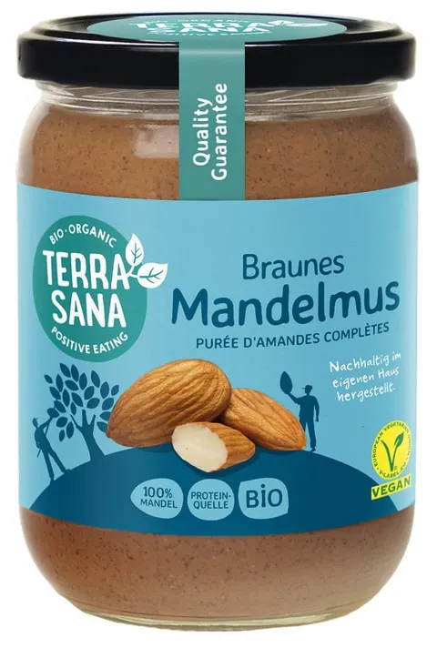 Krem z Prażonych Migdałów BIO 500 g Terrasana
