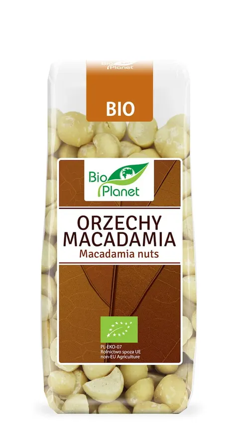 Orzechy Macadamia BIO 200 g Bio Planet