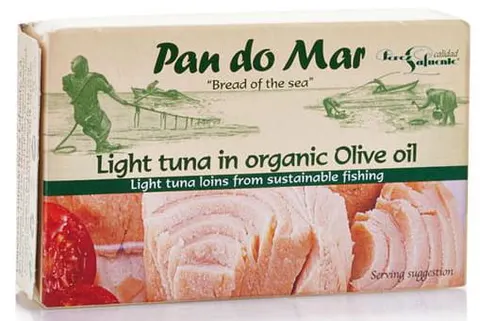 Tuńczyk Lekki w Bio Oliwie z Oliwek 120 g Pan Do Mar