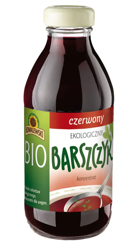 Barszcz Czerwony Koncentrat BIO 320 ml Kowalewski